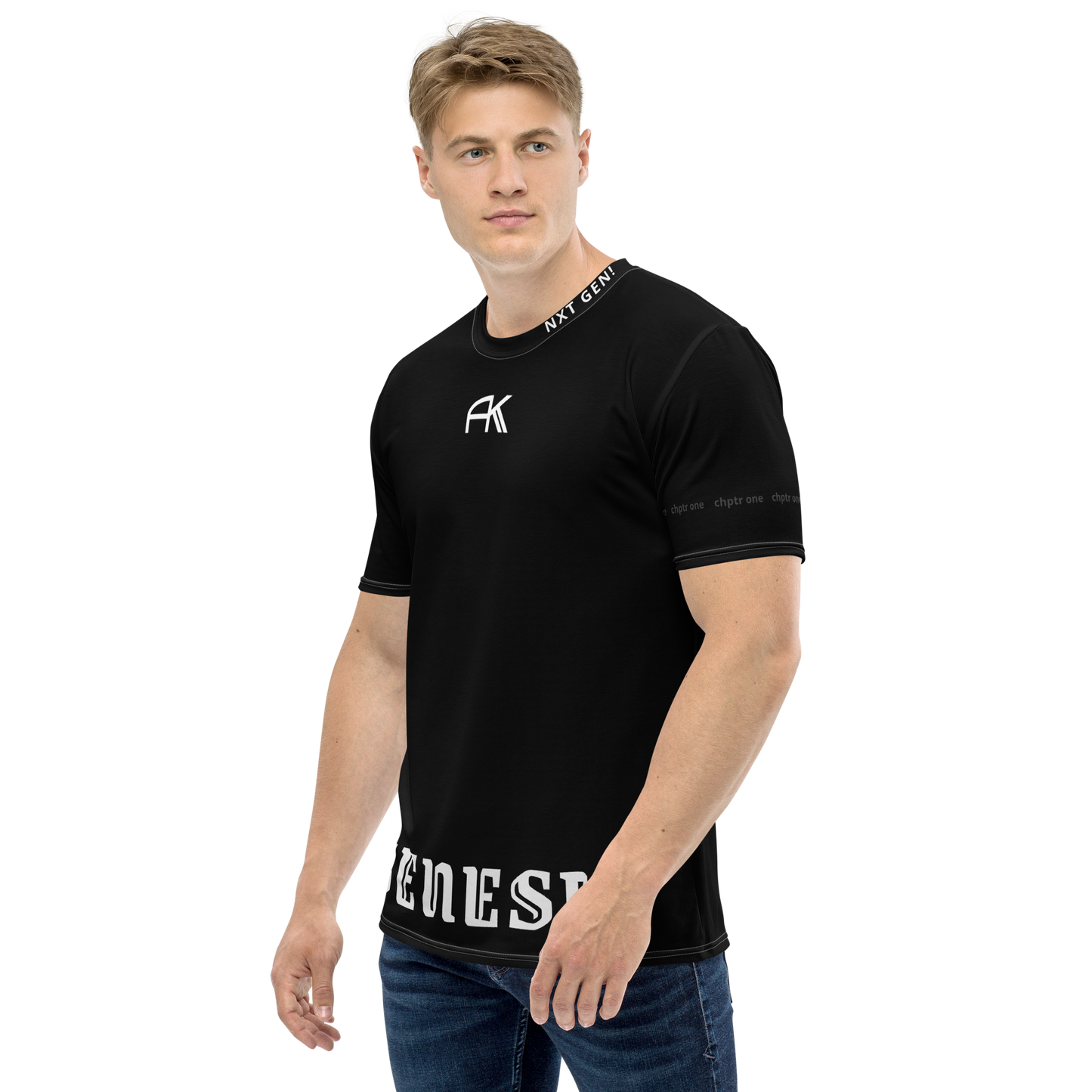 AK GENESIS - Nxt Gen! chptr one Men Tee Pure_Black