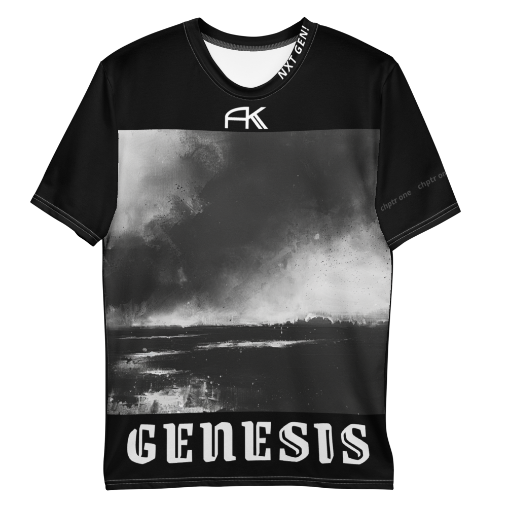 AK GENESIS - Nxt Gen! chptr one T-shirt pour hommes Motiv_Black