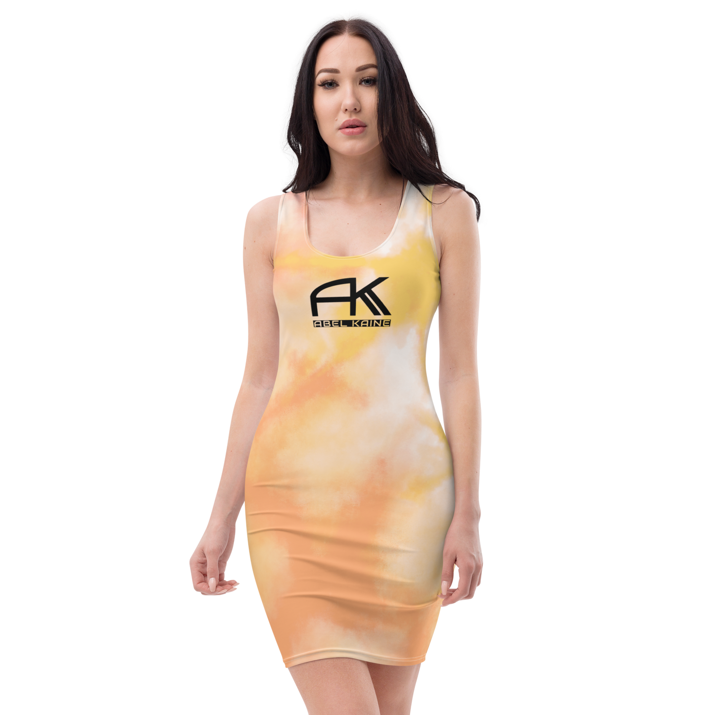 AK Summer Breeze Bodycon Dress_Orange Pure & Clean