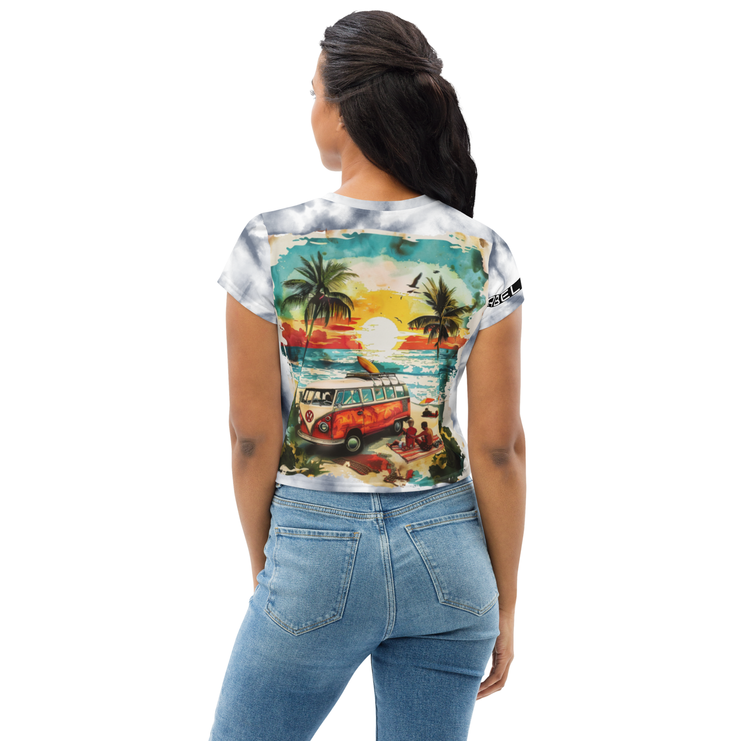 AK Summer Breeze Crop-Top_Gray Sunset Surf