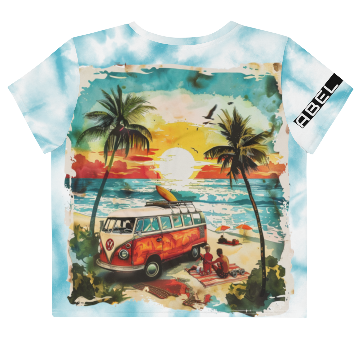 AK Summer Breeze Crop-Top_Blue Sunset Surf