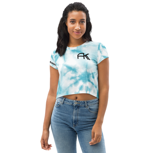 AK Summer Breeze Crop-Top_Blue Pure & Clean