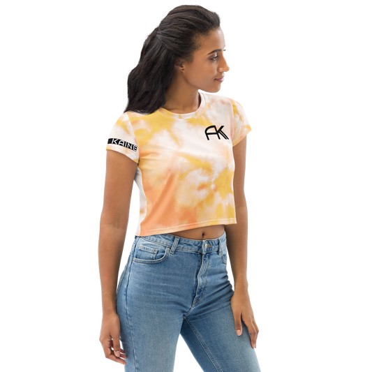 AK Summer Breeze Crop-Top_Orange Sunset Surf