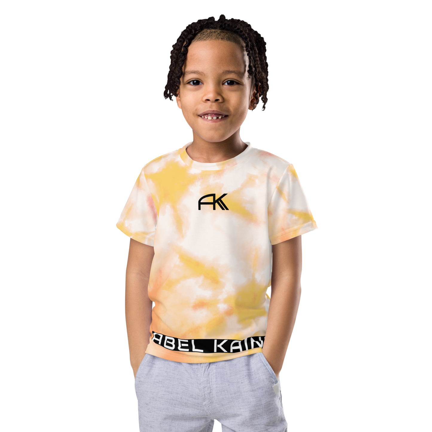 AK Summer Breeze Kids Tee_Orange Sunset Surf