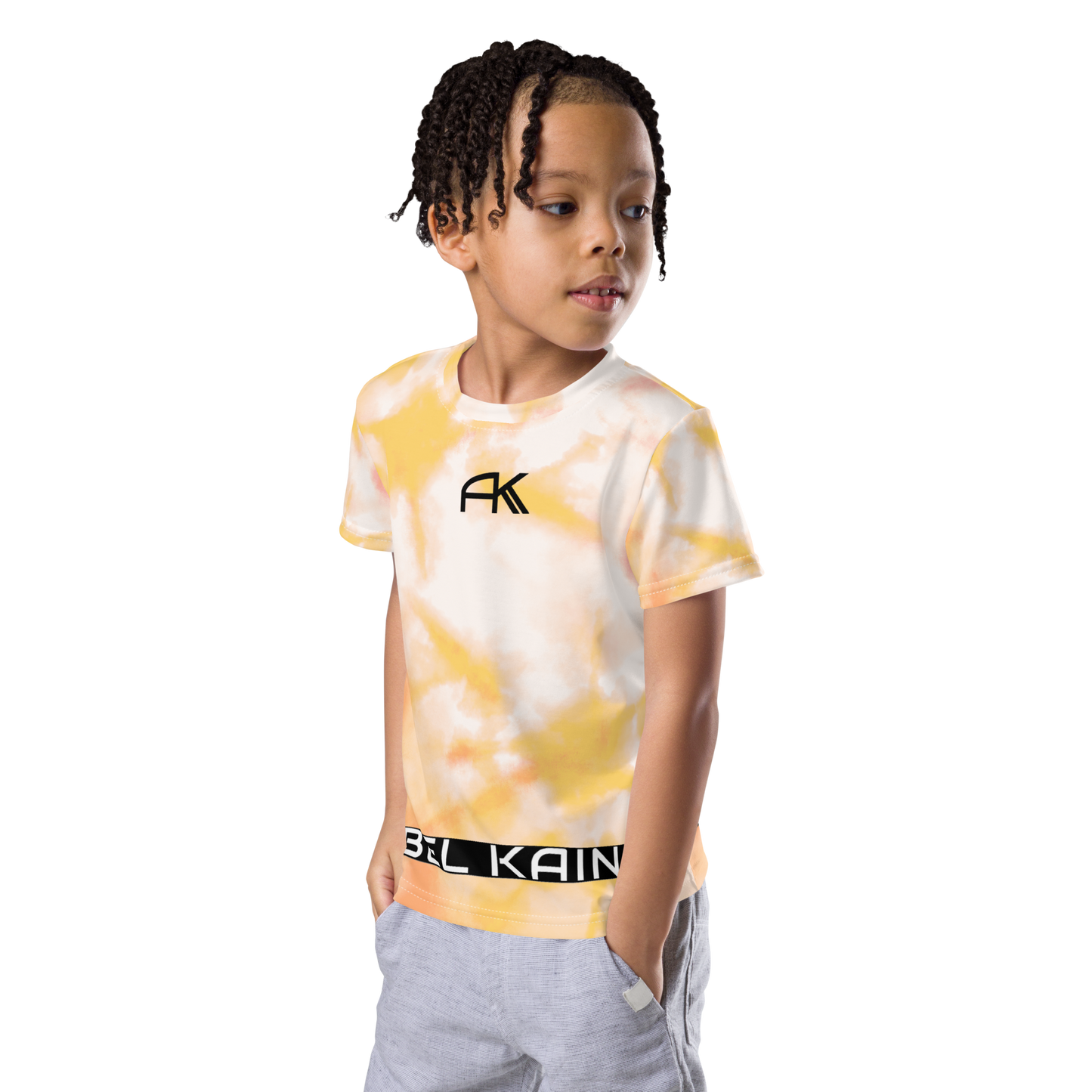 AK Summer Breeze Kids Tee_Orange Sunset Surf