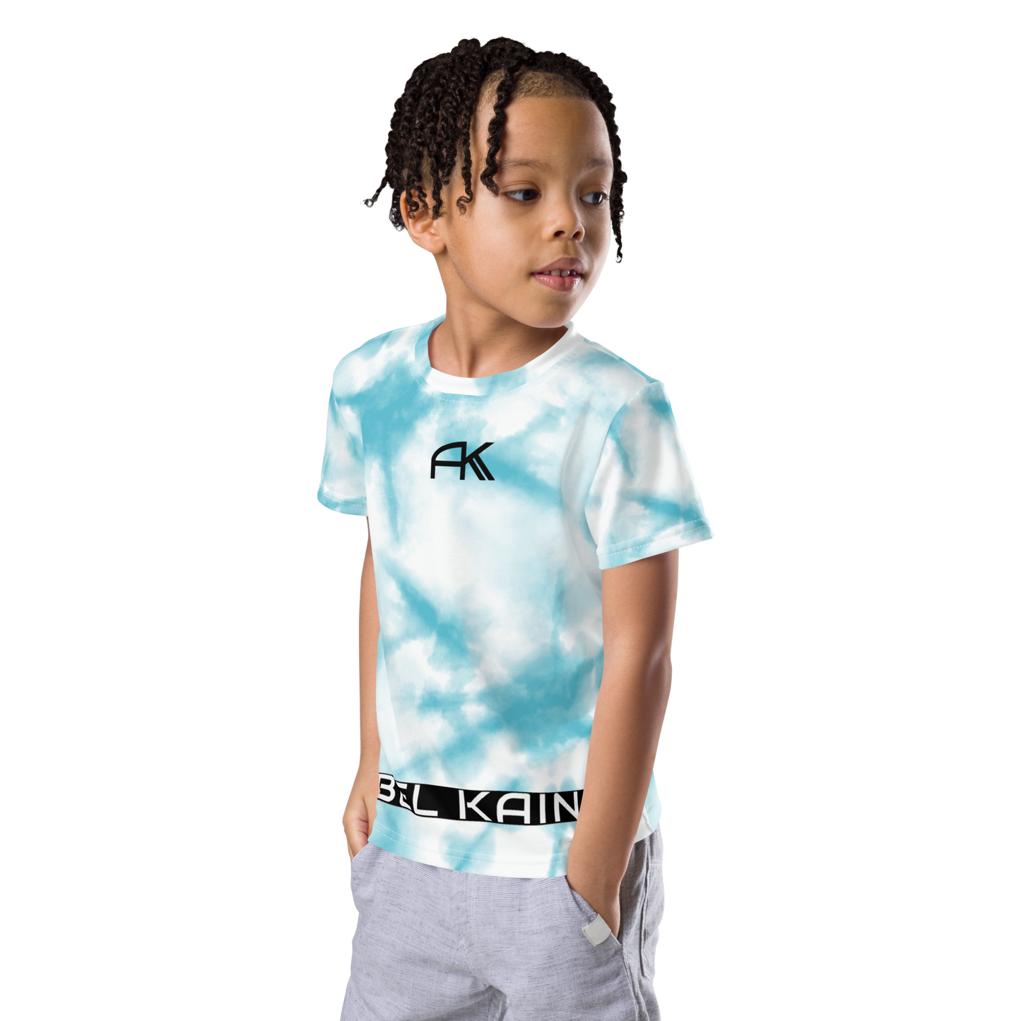 AK Summer Breeze Kids Tee_Blue Pure & Clean