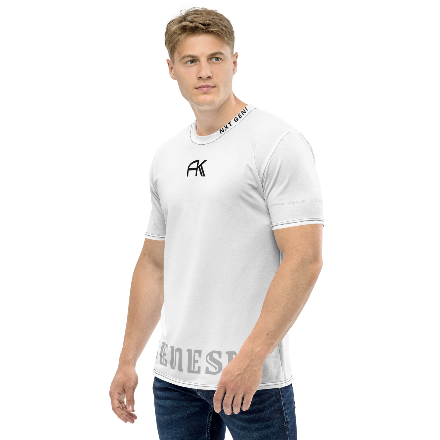 AK GENESIS - Nxt Gen! chptr one Men Tee Pure_White