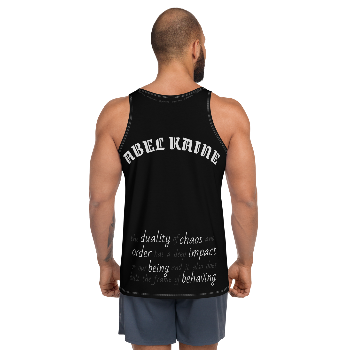 AK GENESIS - Nxt Gen! chptr one Unisex Tank-Top Pure_Black