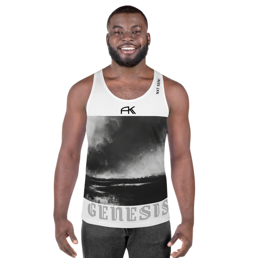 AK GENESIS - Nxt Gen! chptr one Unisex Tank-Top Motiv_White