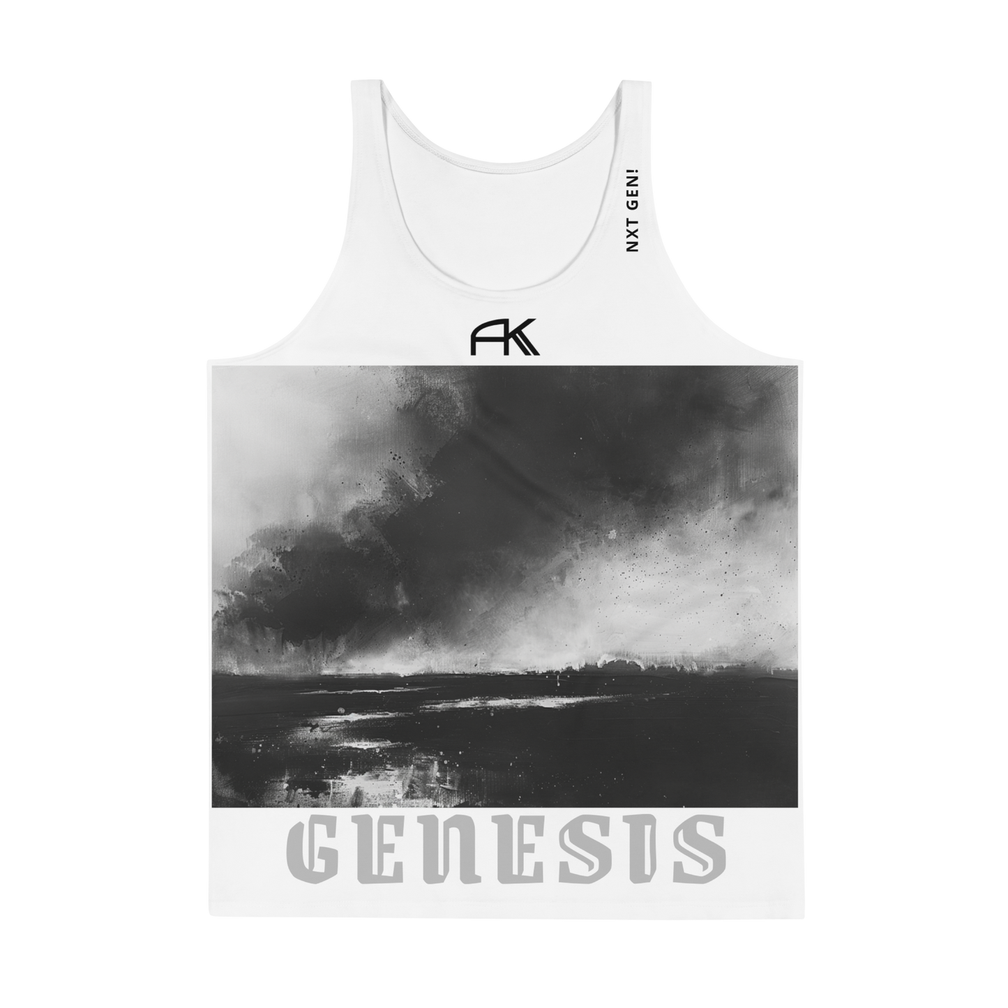 AK GENESIS - Nxt Gen! chptr one Unisex Tank-Top Motiv_White