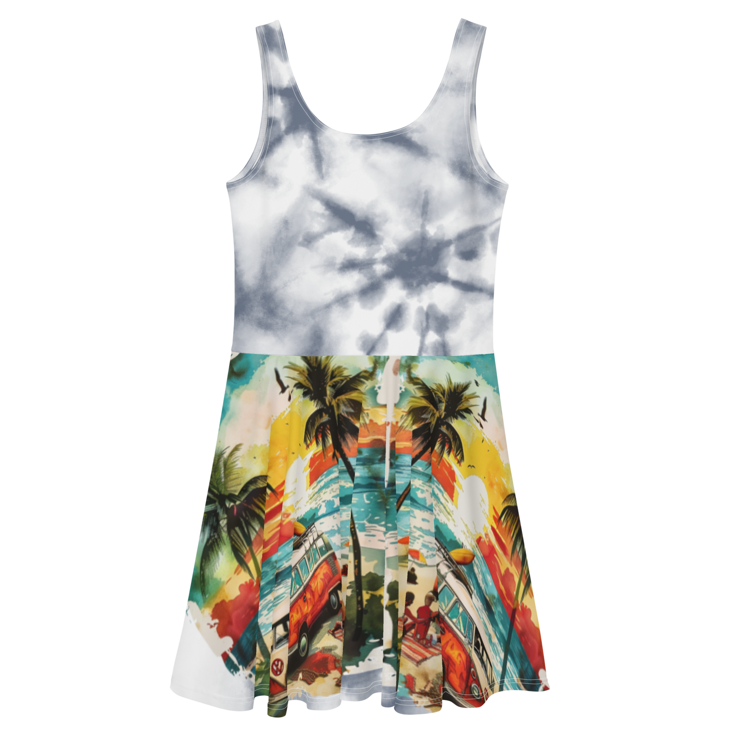 AK Summer Breeze Robe patineuse_Gris Sunset Surf