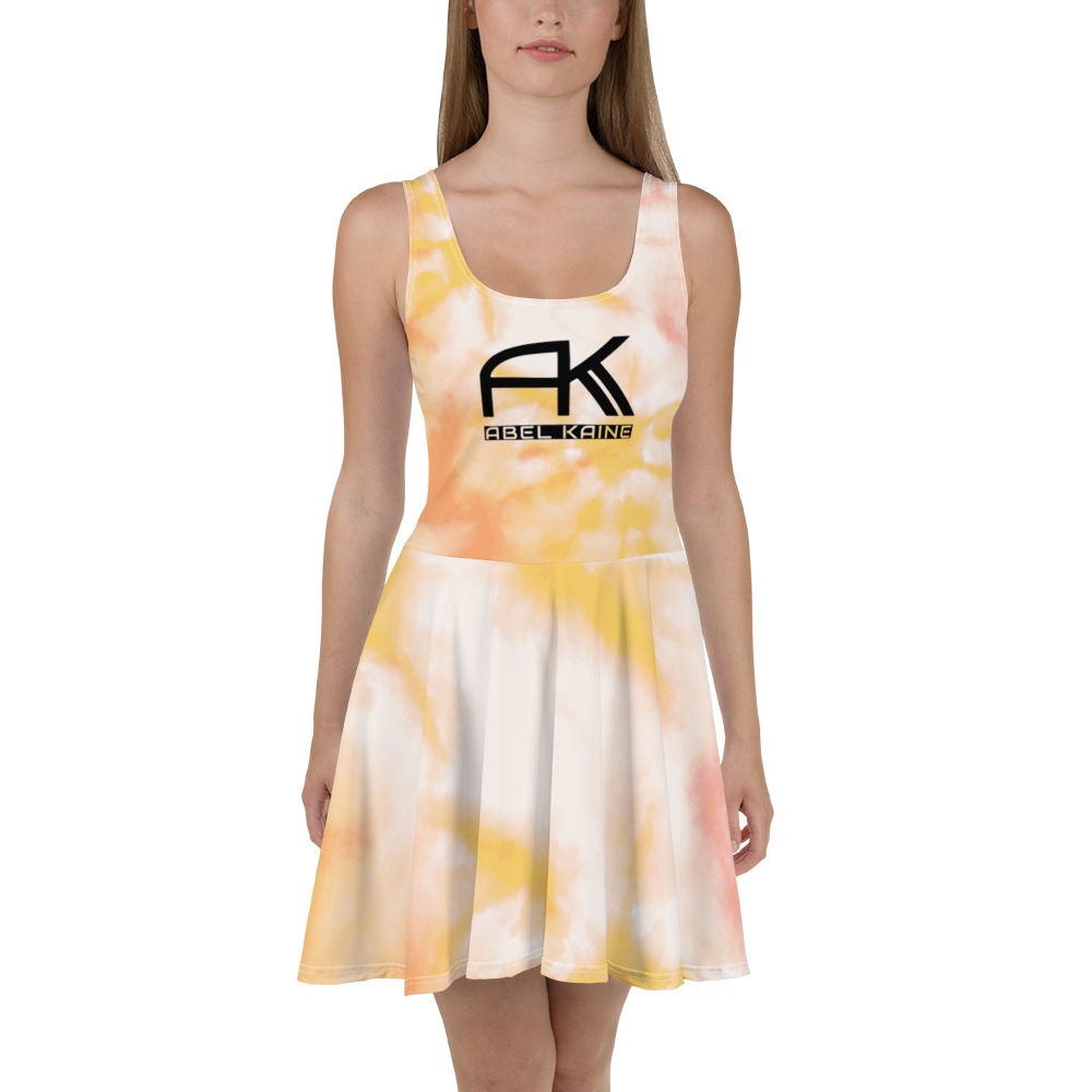 AK Summer Breeze Skater-Dress_Orange Pure & Clean