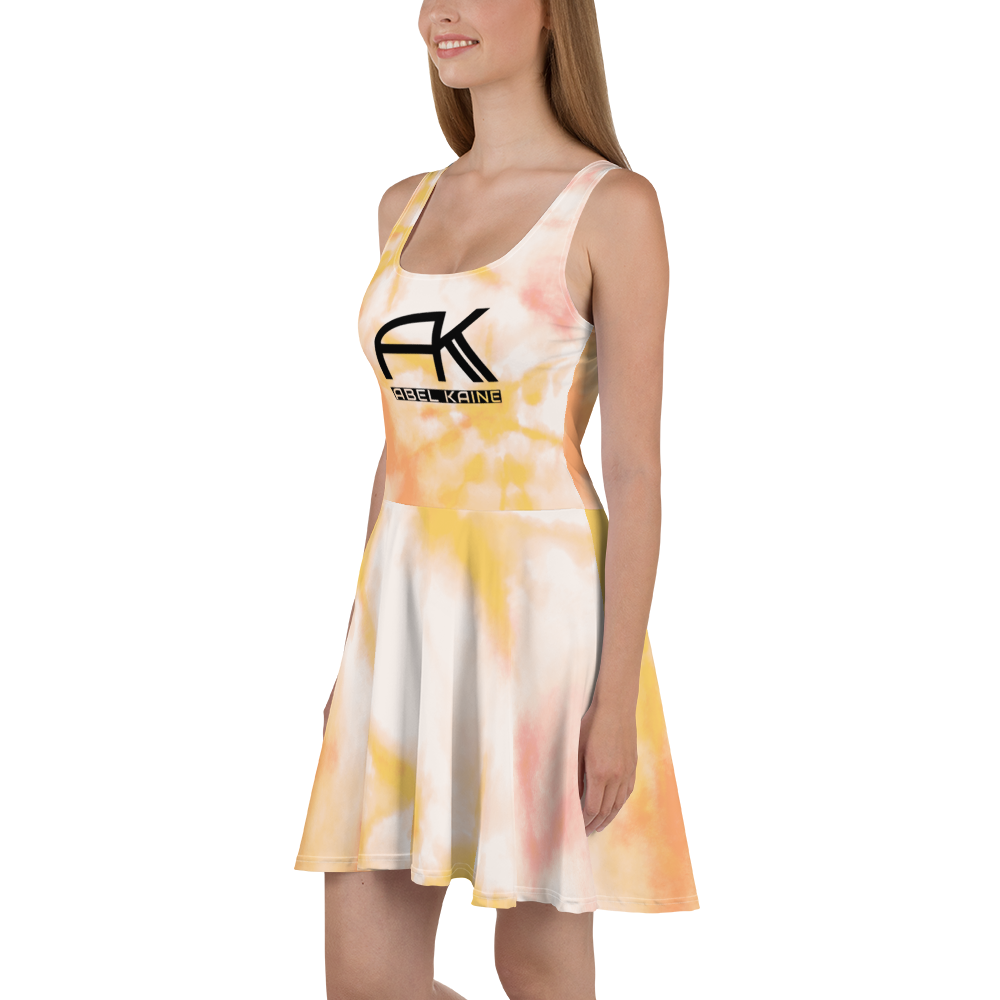 AK Summer Breeze Skater-Dress_Orange Pure & Clean