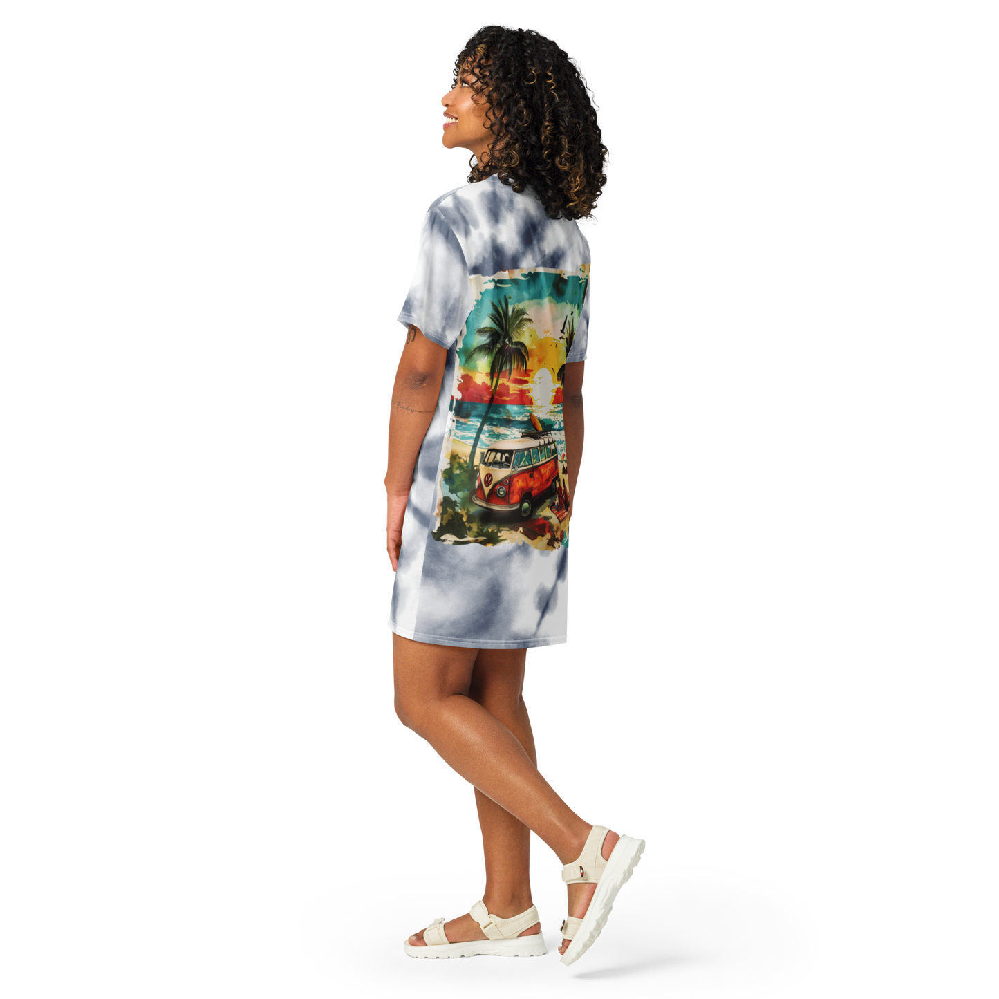 AK Summer Breeze Robe t-shirt_Gris Sunset Surf