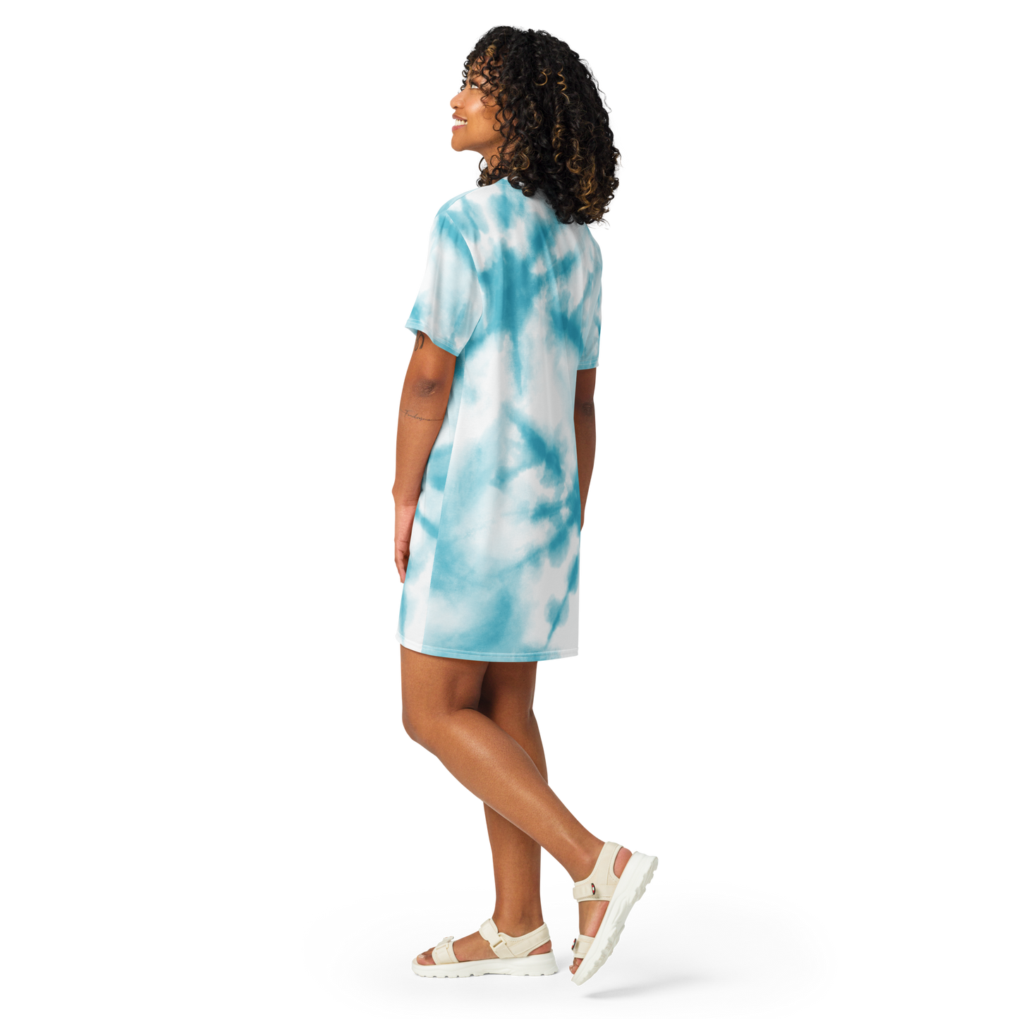 AK Summer Breeze Robe t-shirt _Bleu Pure & Clean