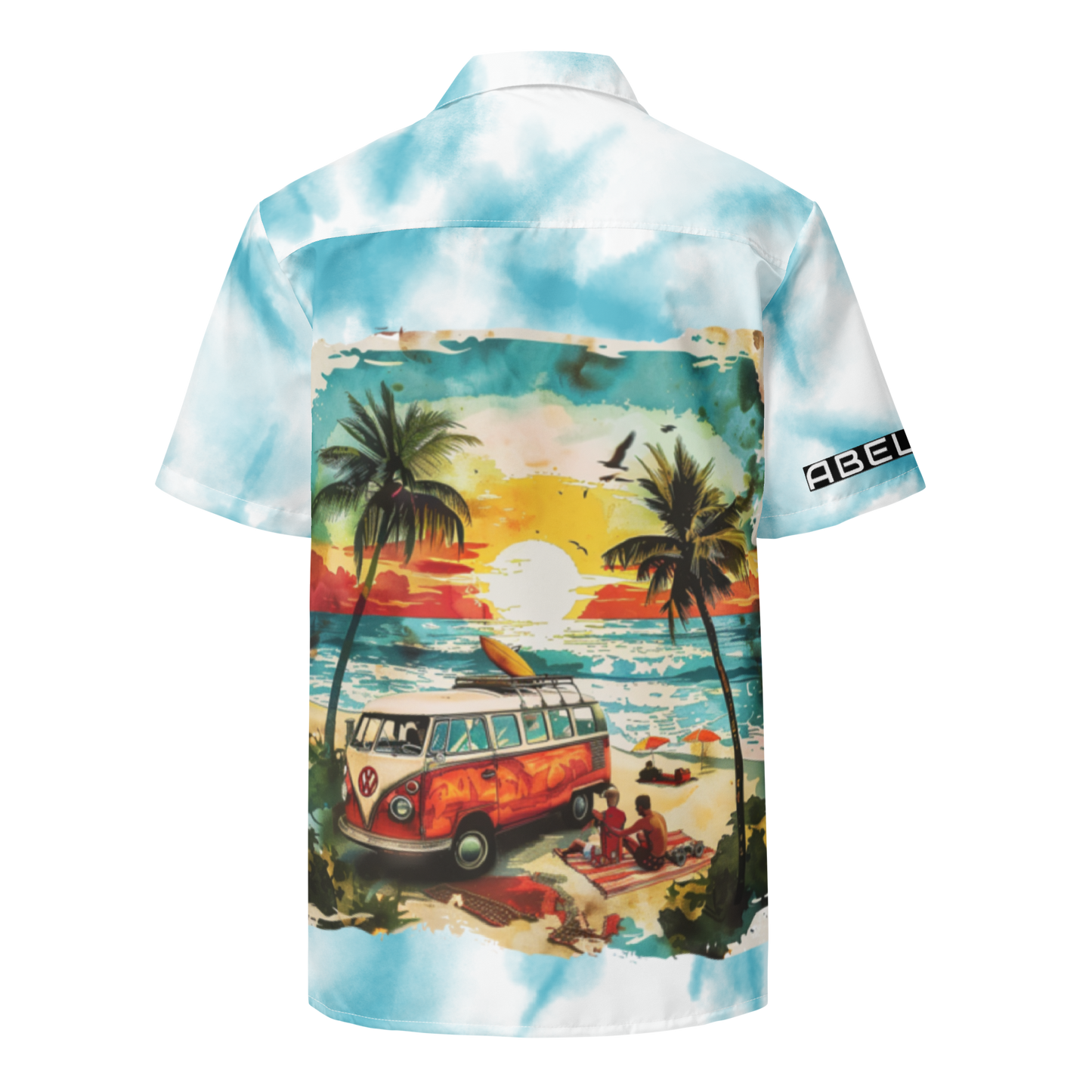 AK Summer Breeze Unisex Shirt_Blue Sunset Surf