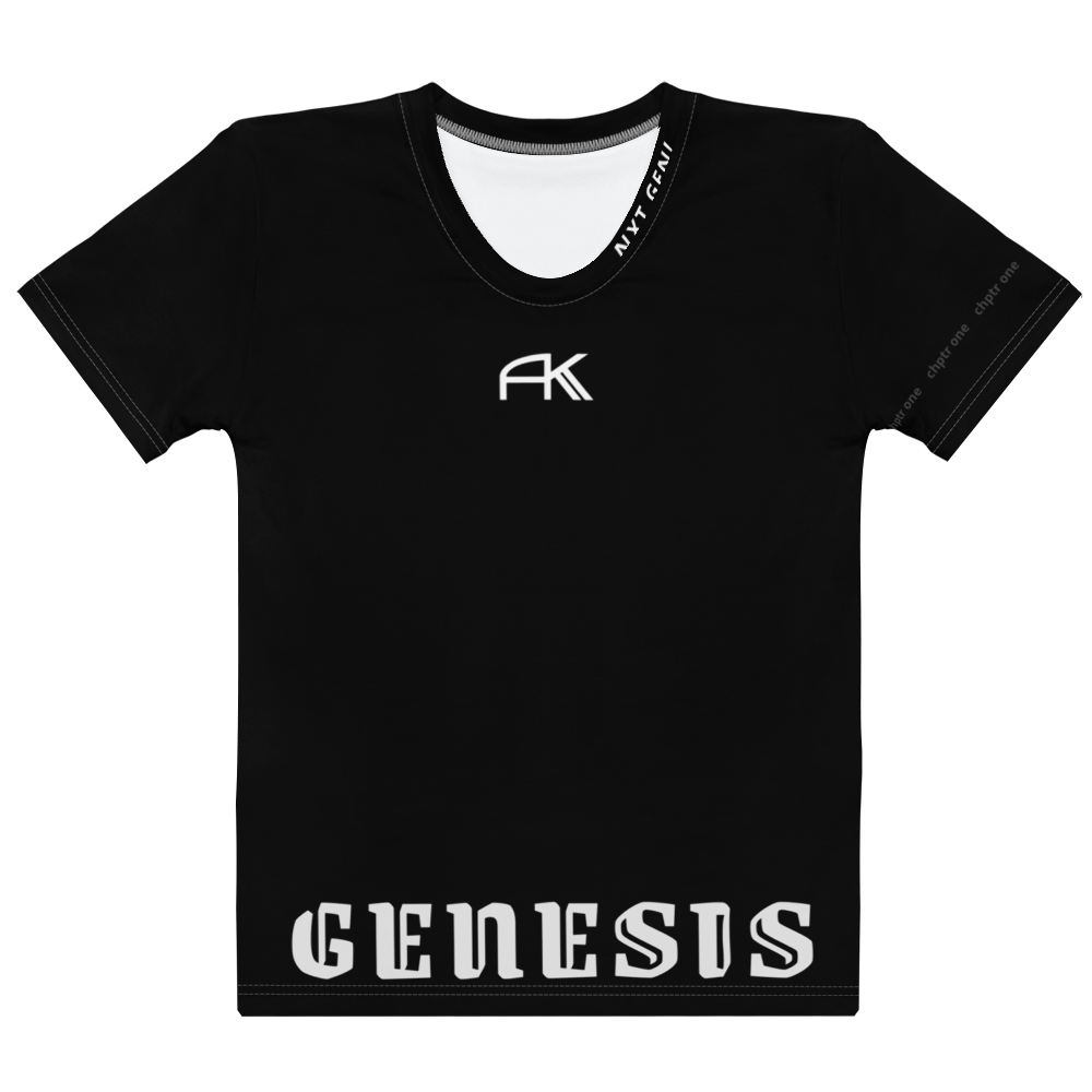 AK GENESIS - Nouvelle génération ! chptr one Tee-shirt Femme Pure_Black