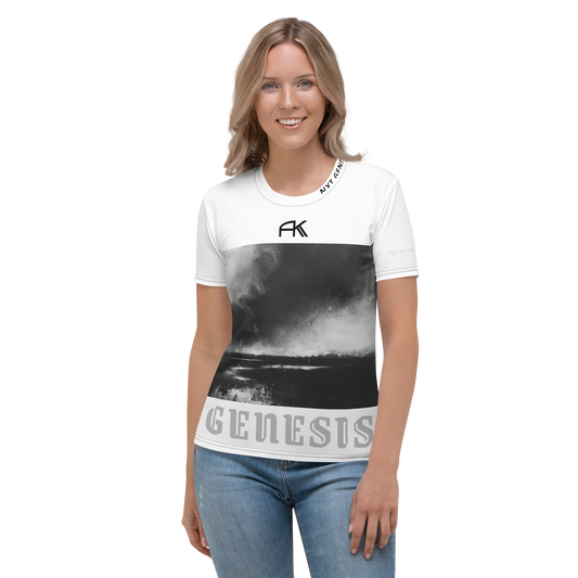 AK GENESIS - Nxt Gen! chptr one Ladies Tee Motiv_White