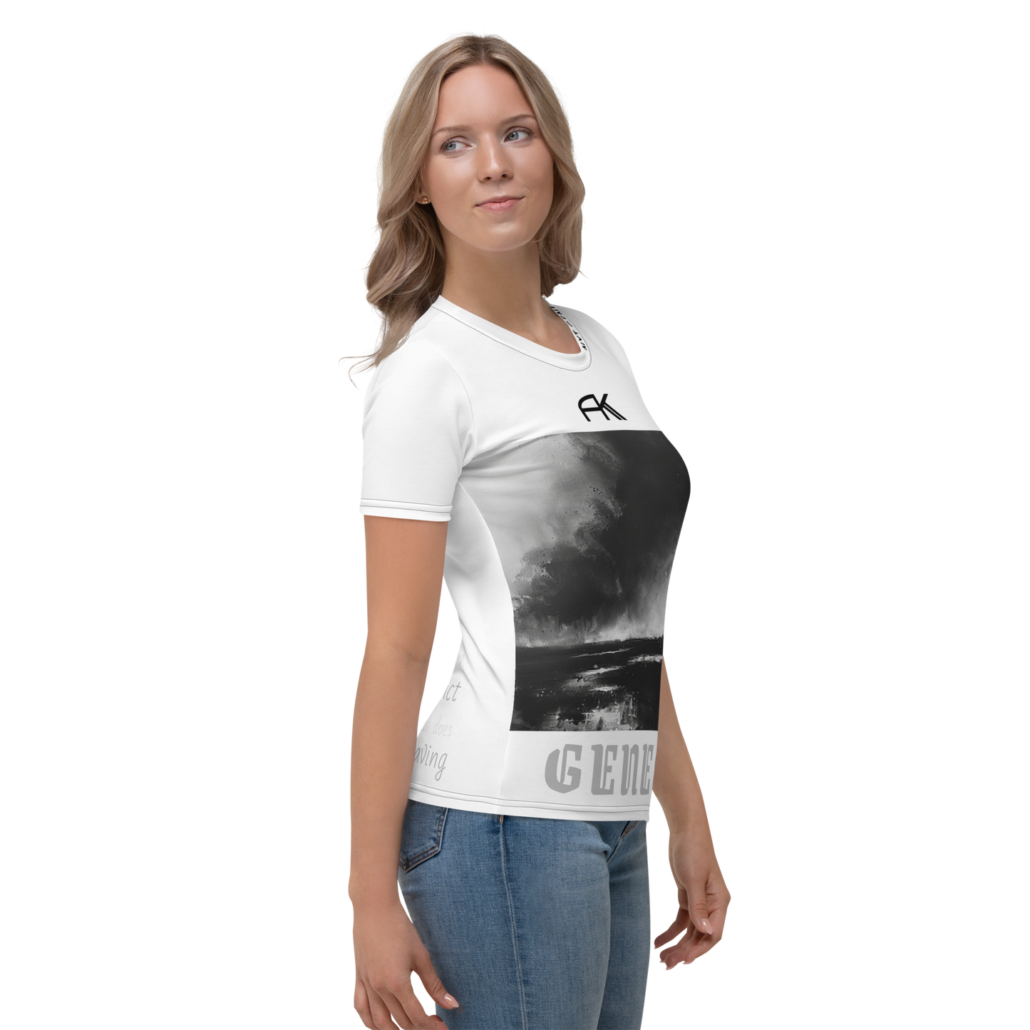 AK GENESIS - Nxt Gen! chptr one Ladies Tee Motiv_White