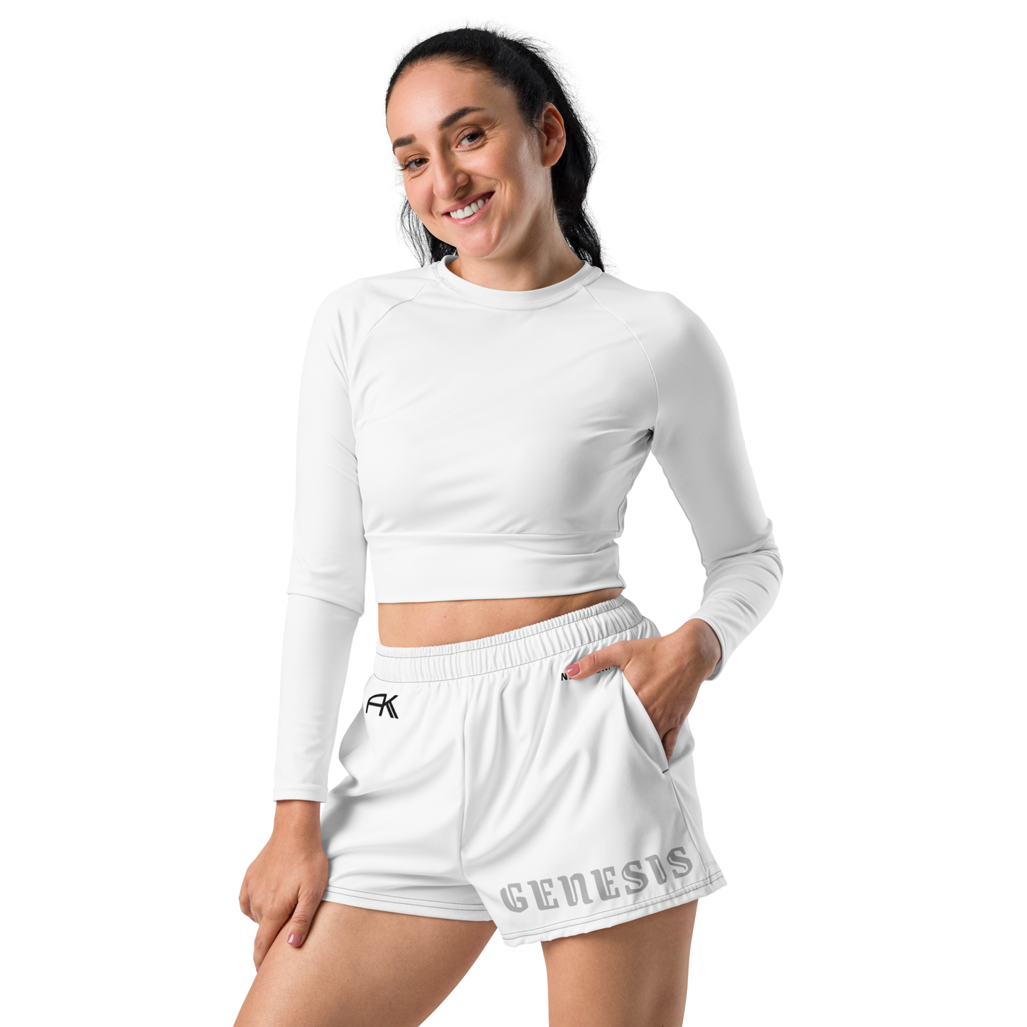 AK GENESIS - Nxt Gen! chptr one Ladies Shorts Pure_White