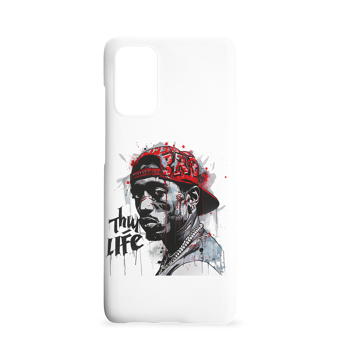 HIP2DAHOP "Red Cap Dude" - Samsung S20+ phone case